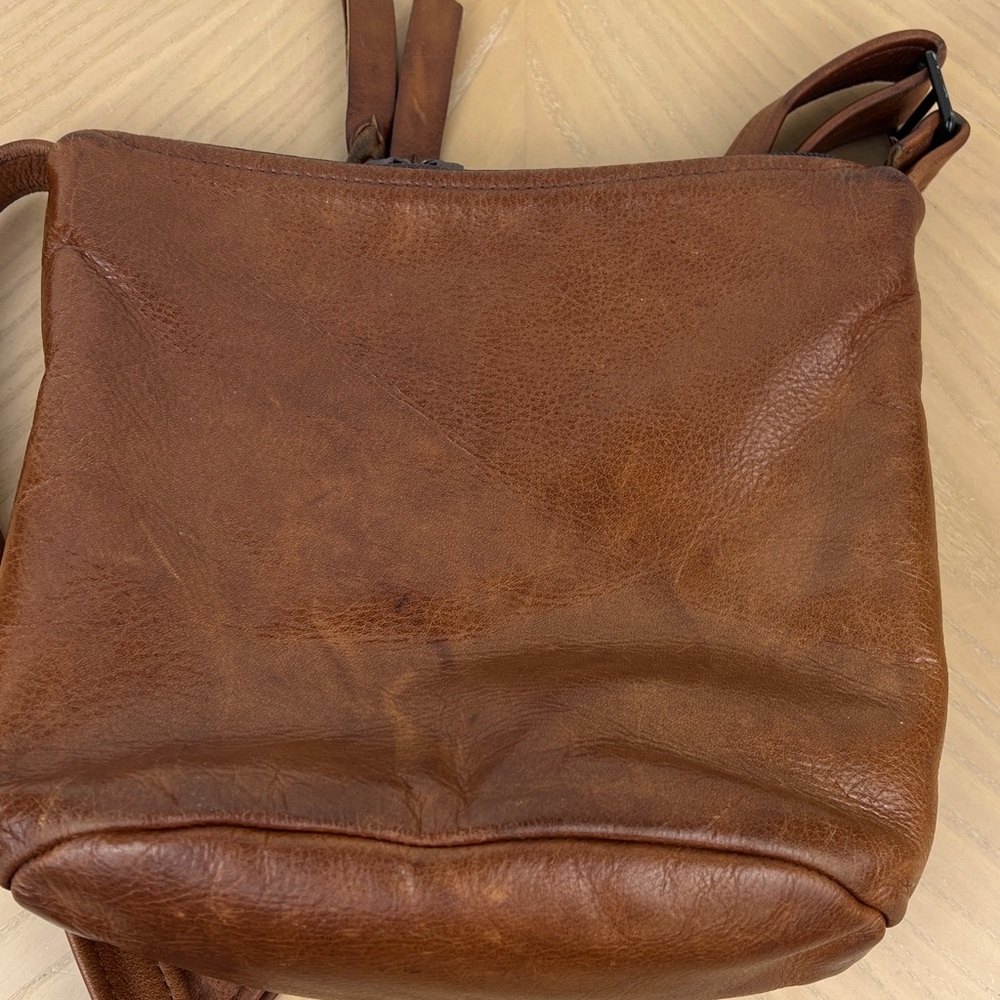 Stickman Leather Medium Bucket Bag crossbody bag purse - Picture 3 of 7